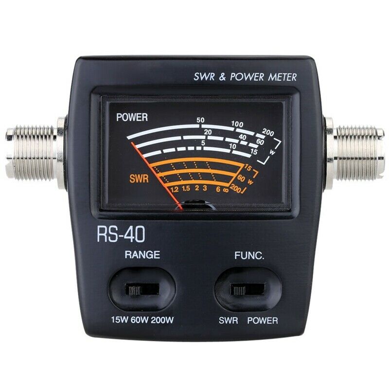 Portable Swr Standing Wave Ratio Watt Power Meter For Ham Mobile Vhf Uhf SinglR1