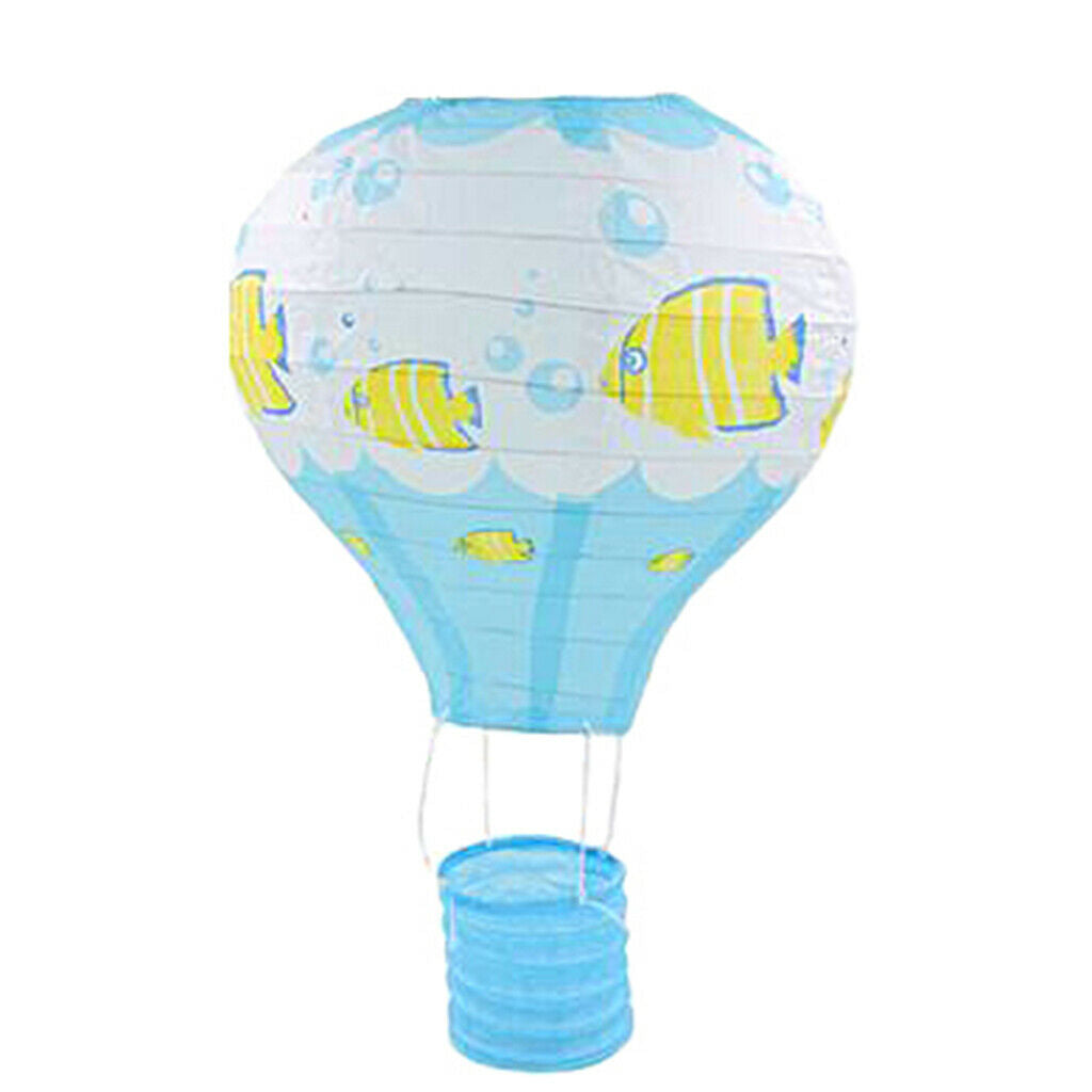 12 inch Hot Air Balloon Paper Lantern Lampshade Wedding Party Home Decor #4