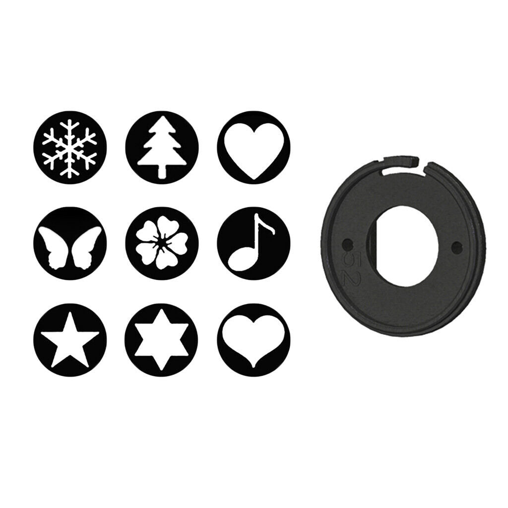 52mm Fixed Prime Zoom Lens Accessory Kit Bokeh Effect Filter with Protective