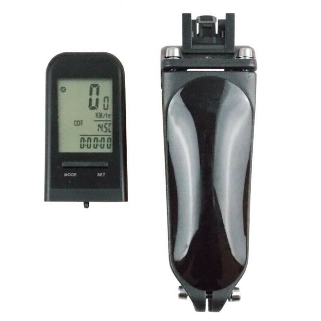 Wireless Bike Speedometer MTB Digital Backlight Odometer Cycle Computer LCD