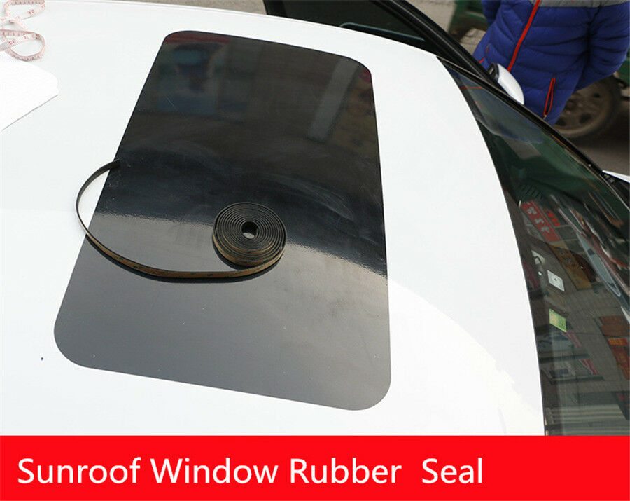 3 Meters Car Auto Front Rear Windshield Sunroof Triangular Window Sealing Strips