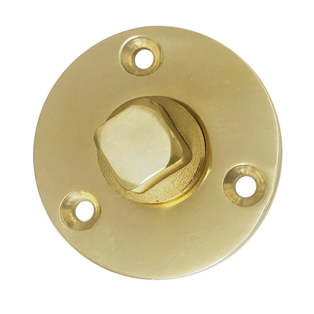 1 inch 25mm Garboard Drain Plug Kit for Kayak Canoe Boats, Brass