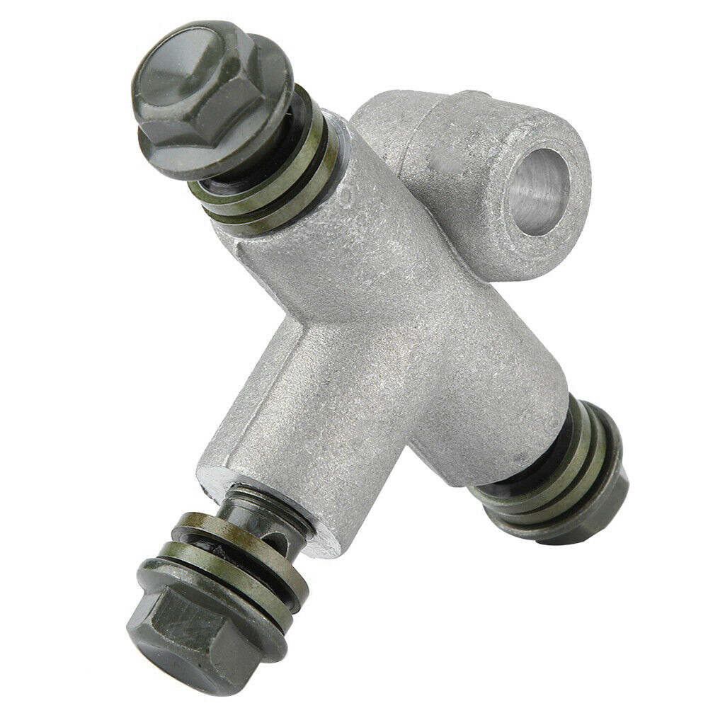 Motorcycle ATV Quad bikes Hydraulic 3 Way Brake Hose Connector Adapter Oil Pipe