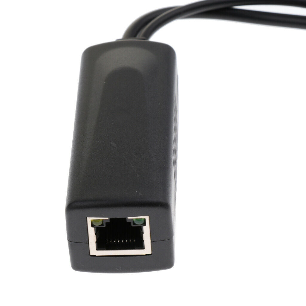 6x Active PoE Splitter Power Over Ethernet 48V to 12V for IEEE802.3af/at 24W