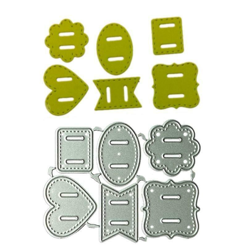 Buckle Metal Cutting Dies Stencil DIY Scrapbook Album Paper Card Template Mold