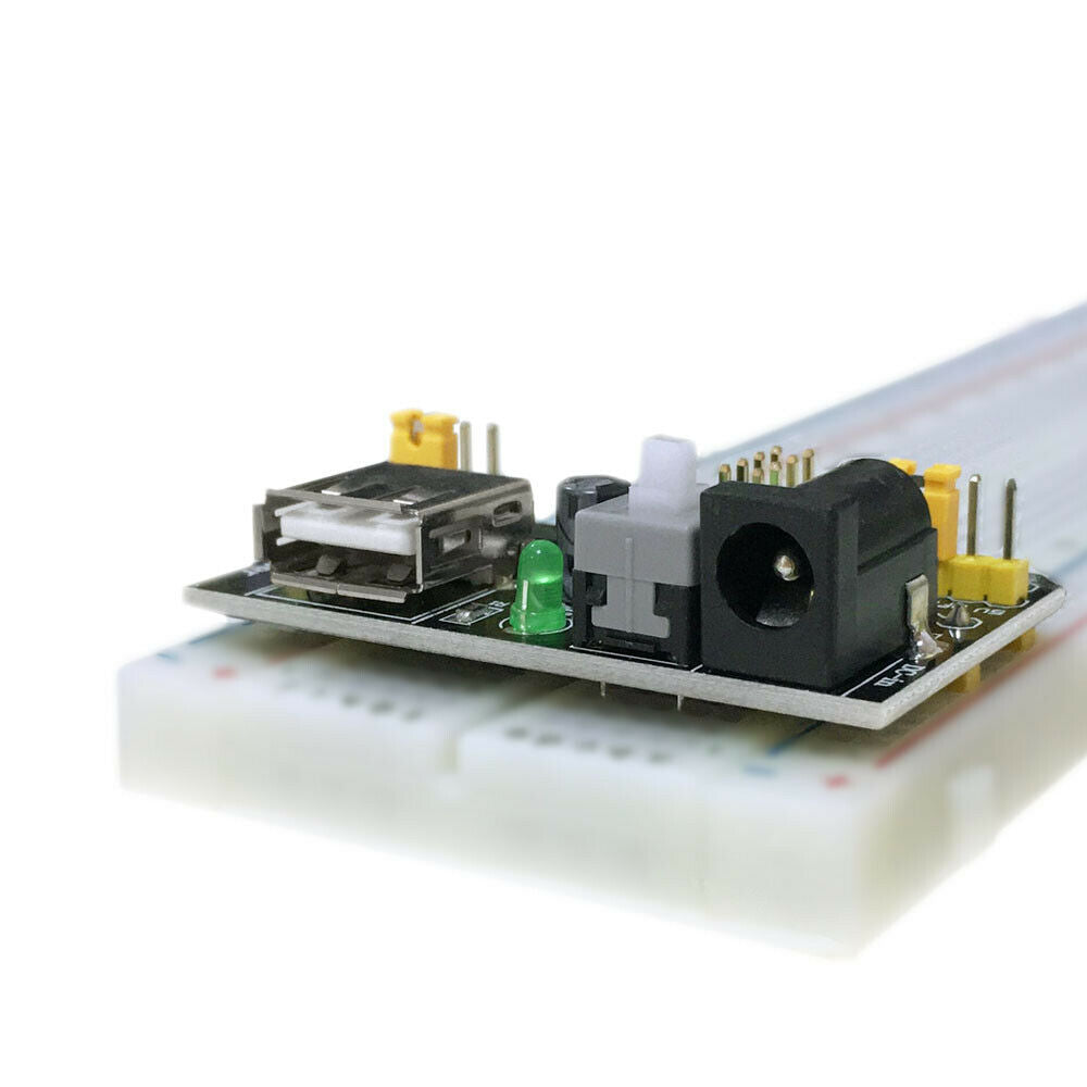 1PCS Board MB102 Breadboard Power Supply Module 3.3V/5V For Arduino CA New