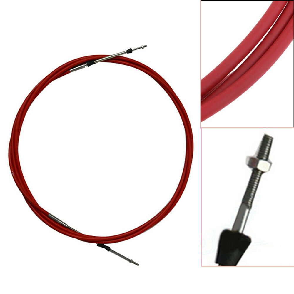 13 FT Universal 33C Throttle Control Cable for Boat Inboard Engine Control Lever