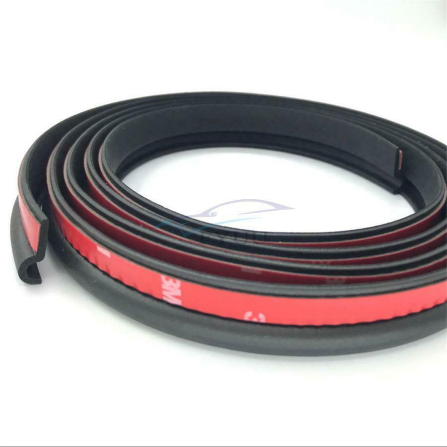 Length 90cm Black Rubber Car Styling Seal Strip Dustproof Exterior Accessories