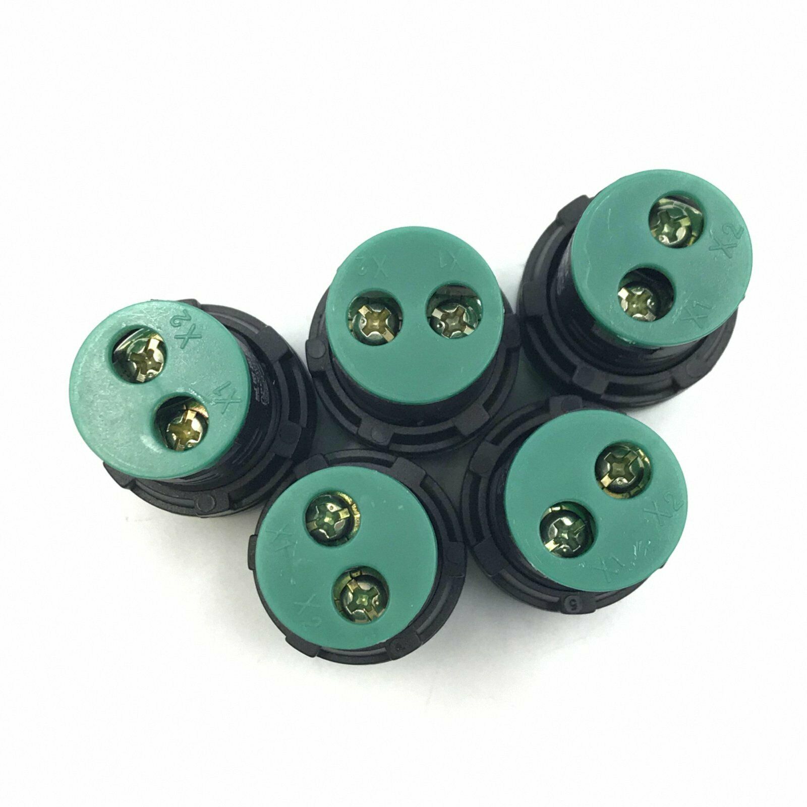 5pcs Green 24V LED Indicator Pilot Signal Light Lamp 22mm [M_M_S]