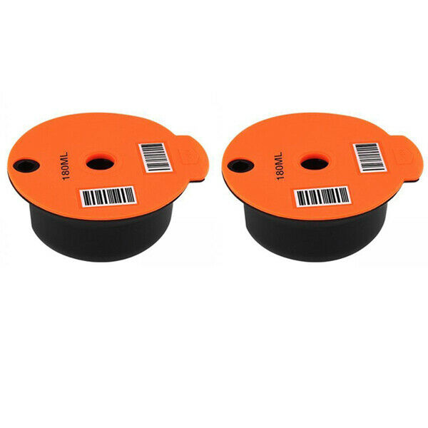 2pcs Reusable Coffee Capsule Pods Cups for Bosch   Coffee Maker 180ml