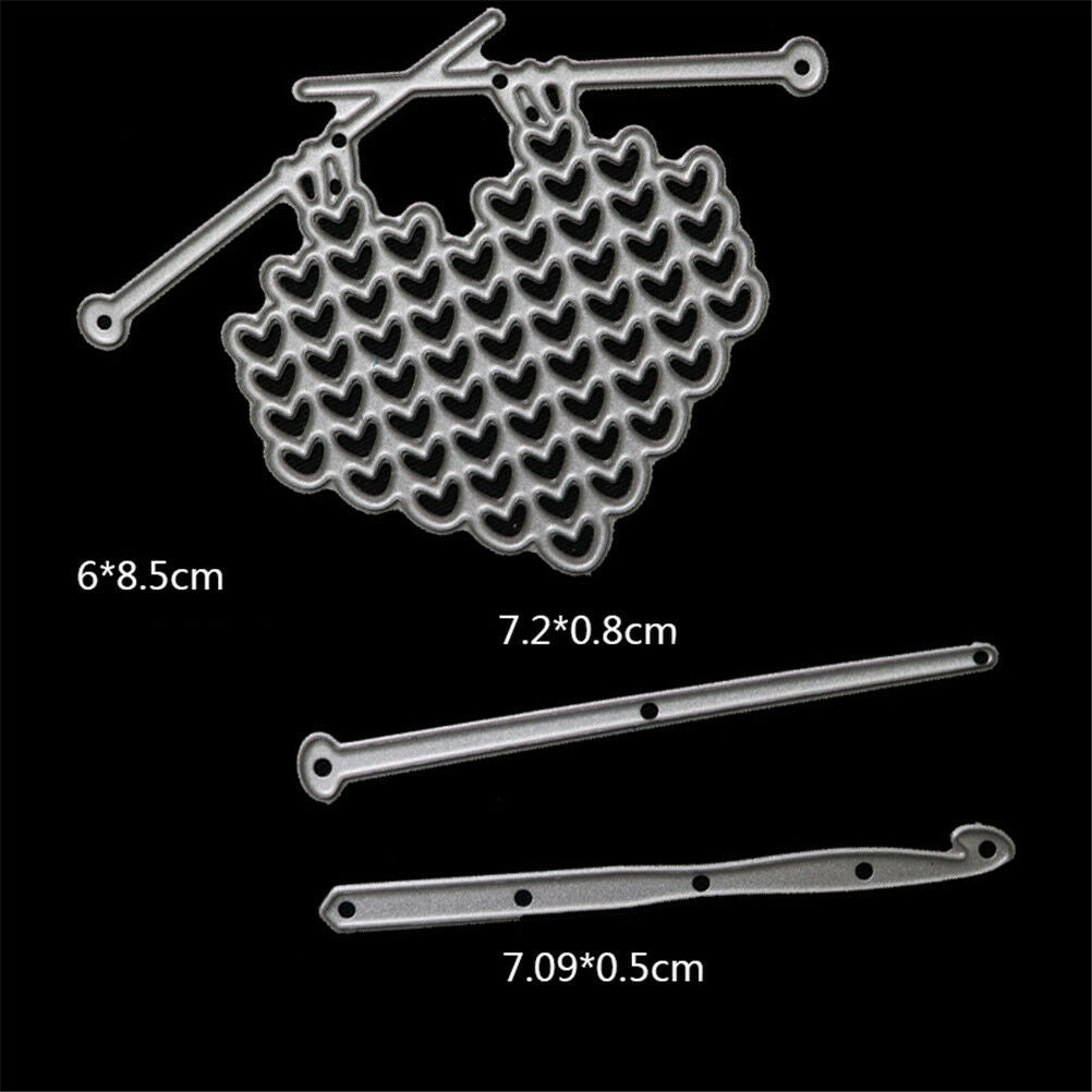6pcs ball of yarn metal cutting dies stencil scrapbook paper embossing cr.l8