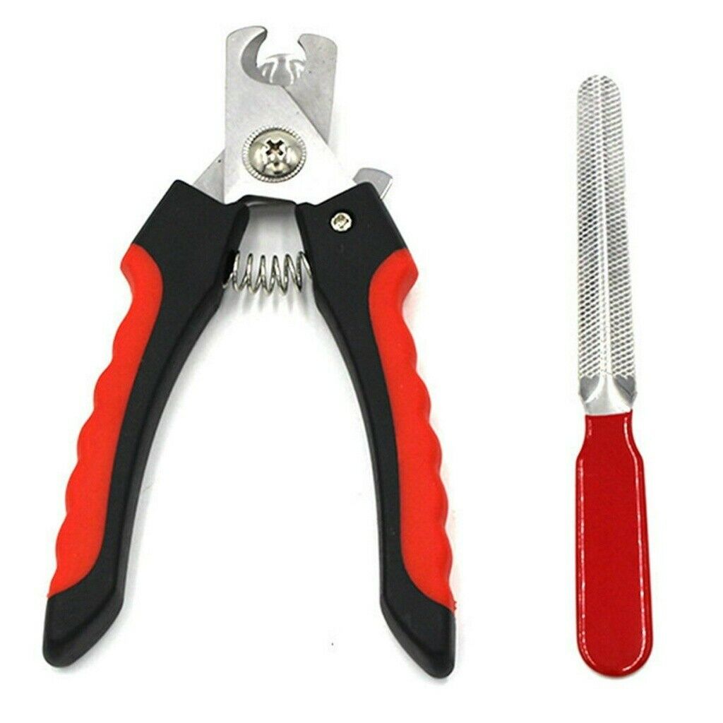 Cat Dog Nail Grooming Grinder Safe Trimmer Clipper Nail File Pet Claw Cutter