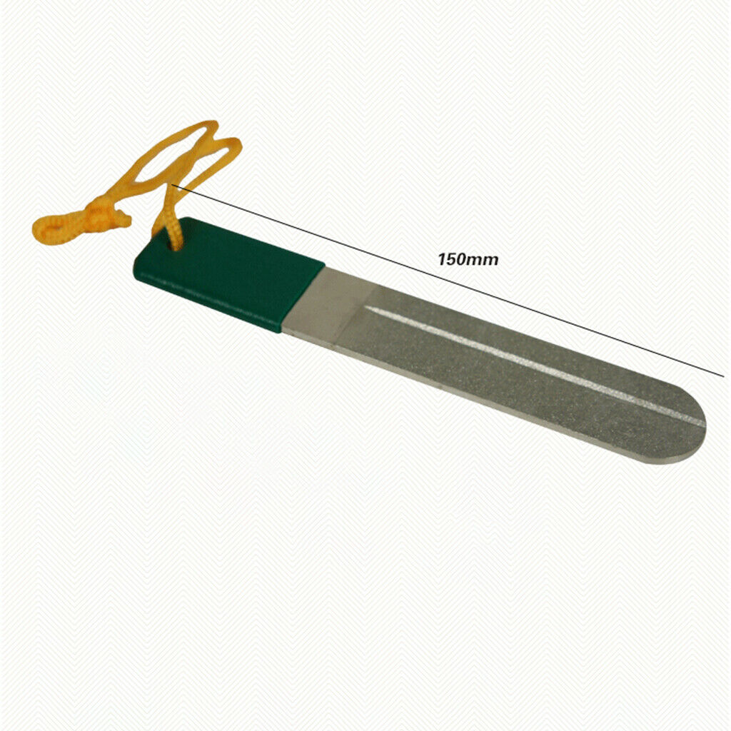 Fish Hook Hone Sharpener Survival Fishing Accessories with Lanyard 6inch