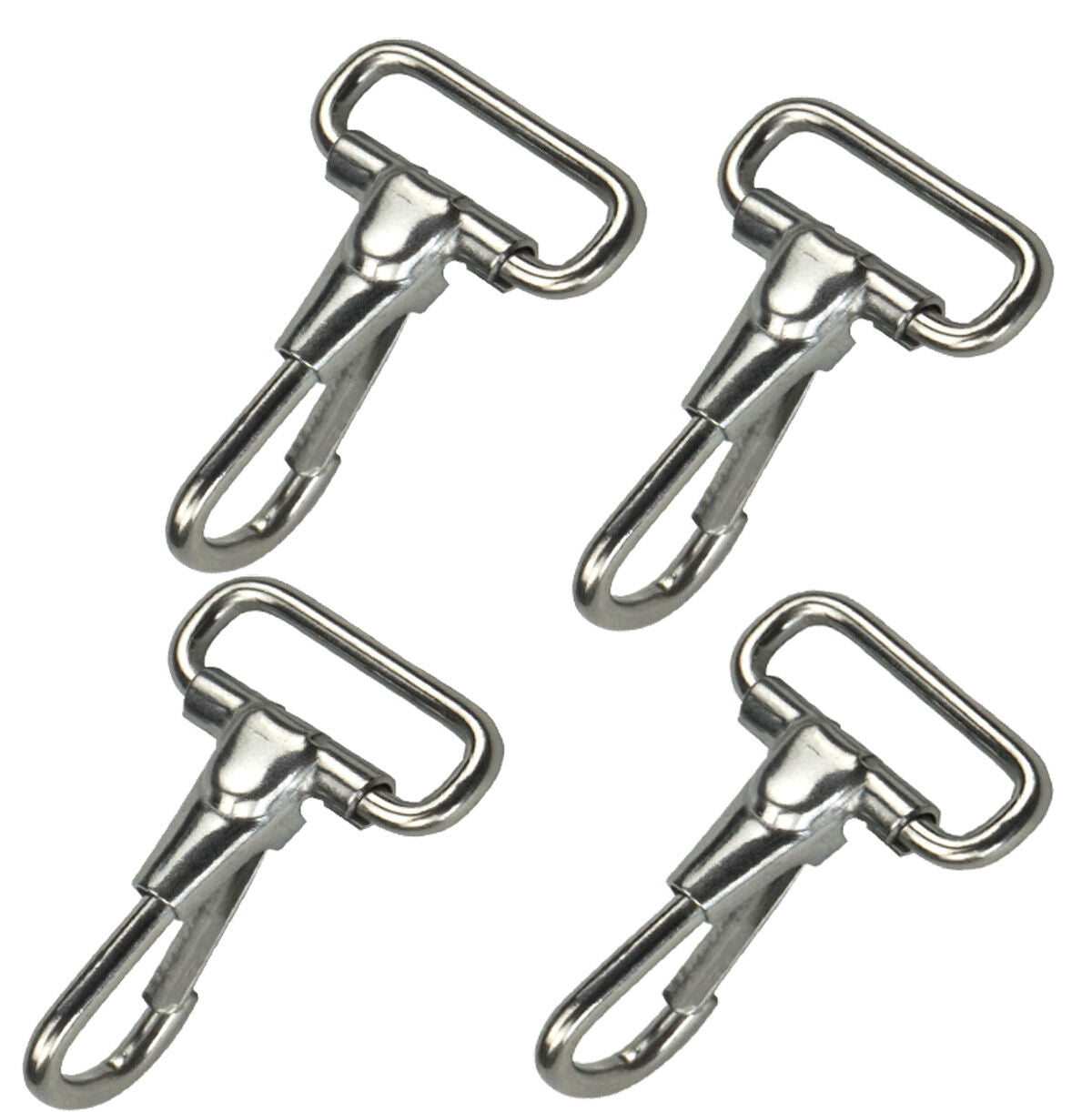 304 Stainless Steel Snaps Hooks for 1" Straps, Bimini Top Boat top 4/pcs