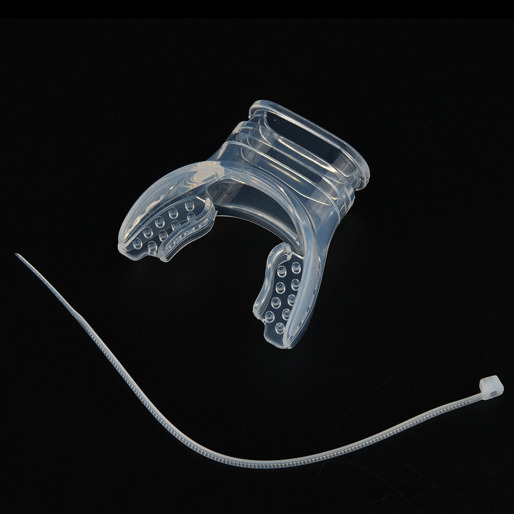 Transparent Silicone  Diving Dive Tube Snorkel Mouthpiece Regulato.l8