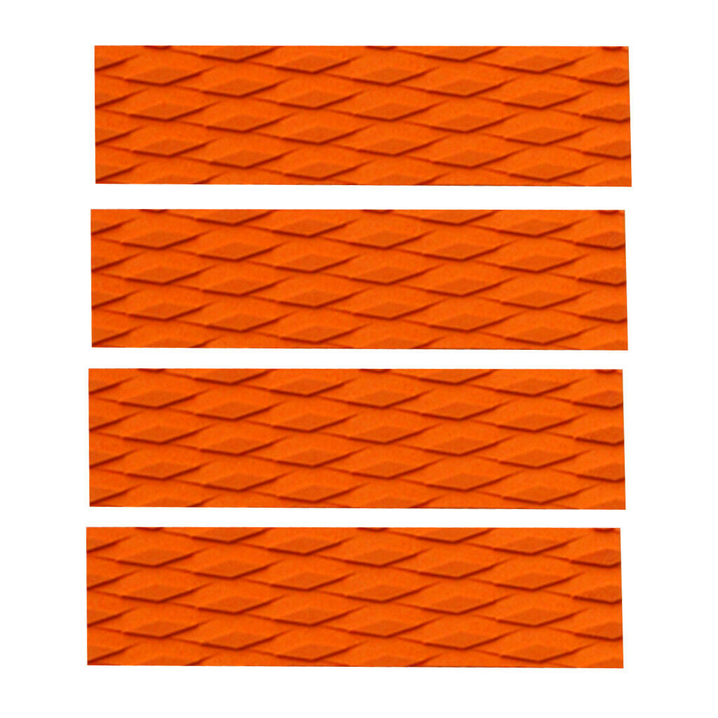 8pcs Anti-Skid Skimboard Traction Pad Surfing Paddle Shortboard Bar Grip Mat