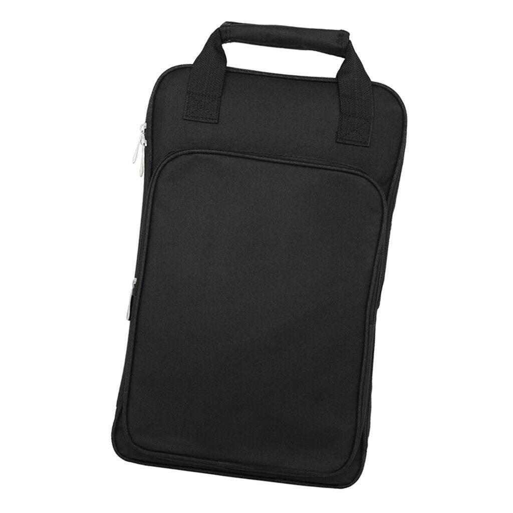 W-55 Black Drum Stick Hammer Gig Box Holder Briefcase Drum Mallet Pack