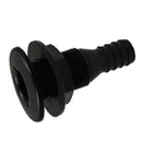 5/8'' ABS Boat Thru-Hull Fittings Bilge Pump Hose Fitting for Exhaust Port