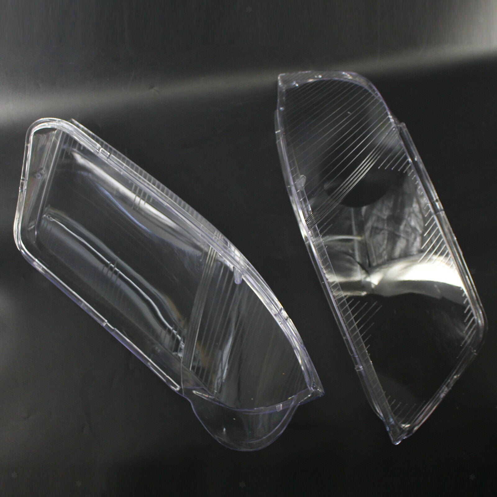 2x front headlight lens cover L&R replacement for VW Passat 2001-2005