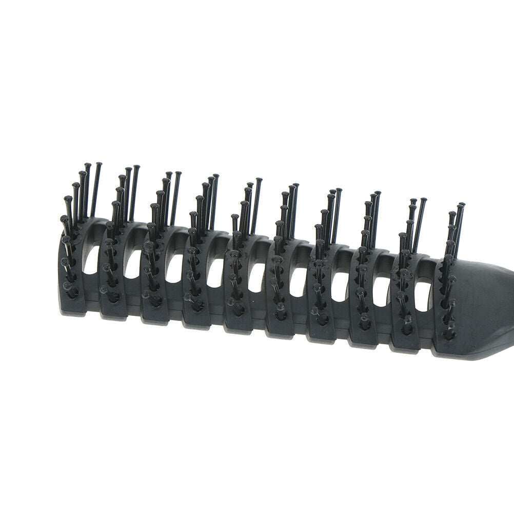 Anti-Static Brush Barber Hairdressing Beauty Styling Tool Plastic Massage N SJ
