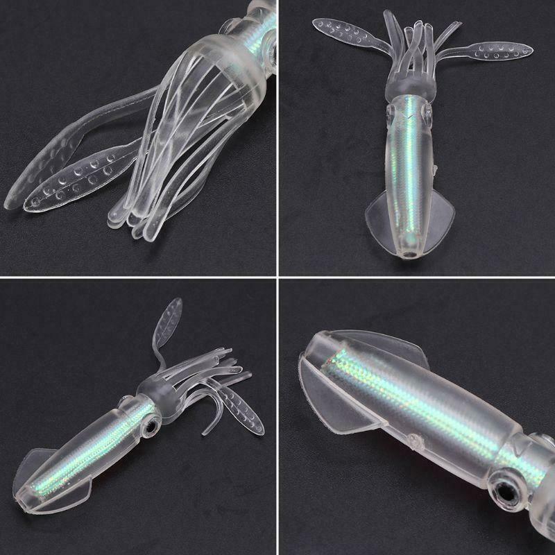 Fishing Bait Soft Lure Night Luminous Colorful 10cm8g Baits Lifelike Artificial