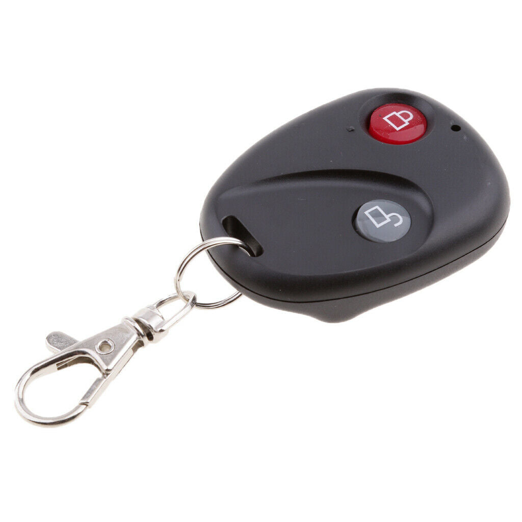 Motor Anti-theft Vibration Alarm Locks Security Wireless Dual Remote Control