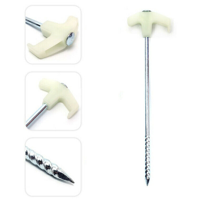 Tent Pegs For Camping Wind Resistance Anti-rust Outdoor Activities Tent T.l8