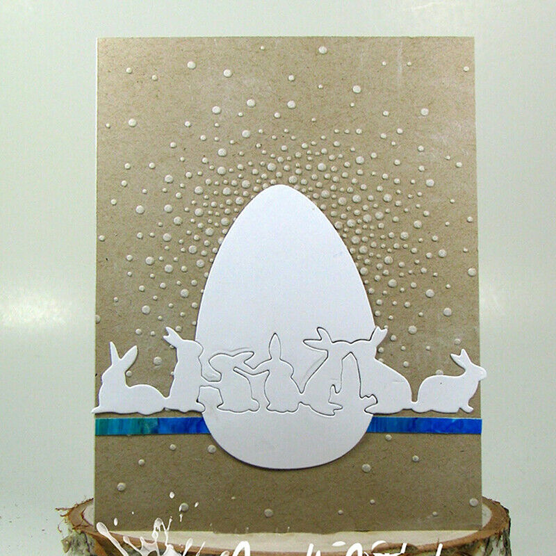 Easter Rabbit Metal Cutting Dies Stencils For Scrapbooking Photo A R.l8