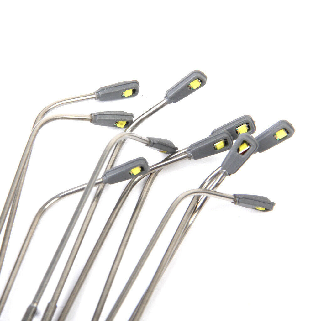 Pack / 20 Pieces 1: 100 Single Headed LED Street Garden Lights Layout Train