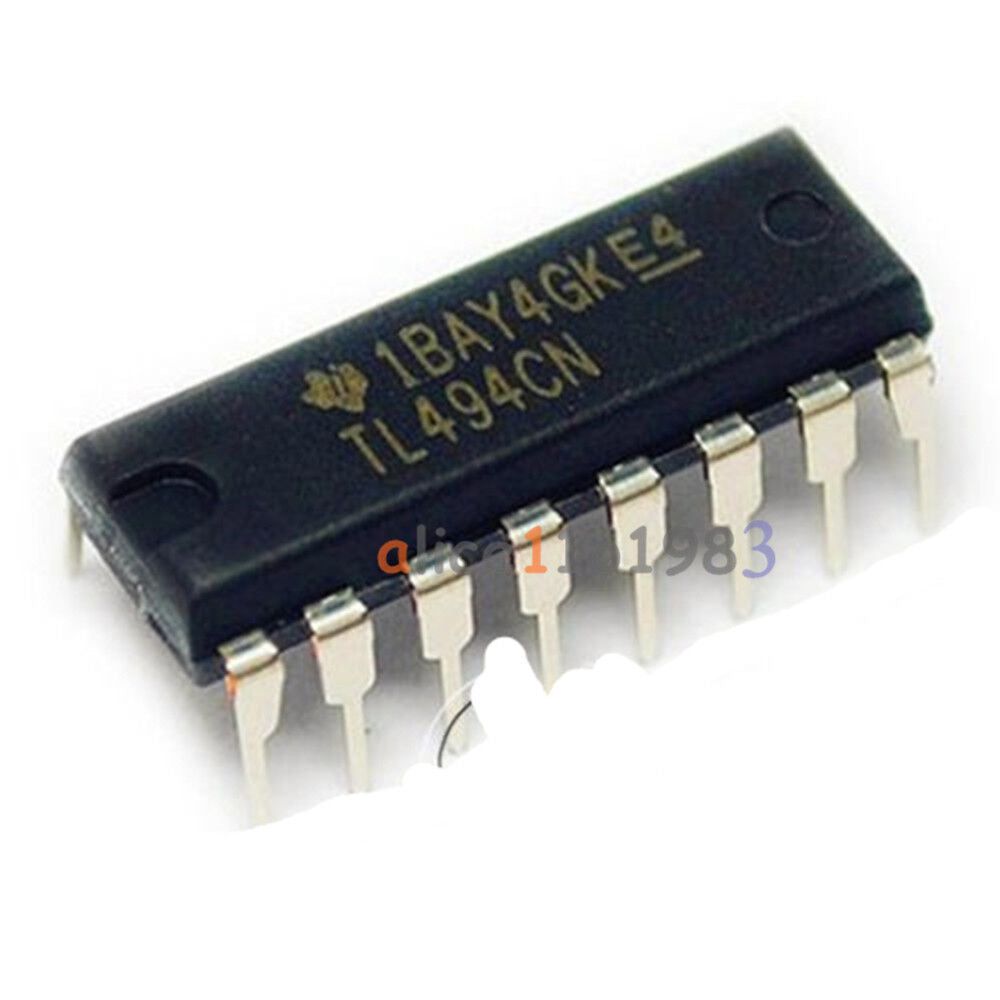 10PCS NEW TL494CN TL494 DIP-16 TI PWM Power Supply Controllers IC