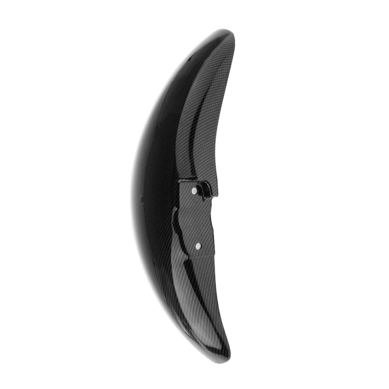 Front Fender Mudguard Cover fits for CB400 Universal Carbon Fiber Pattern