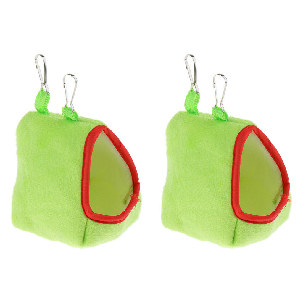 2PCS Pet Hamster, Gerbil, Guinea Pig, etc Cage Swing Comfy Nest Hammock
