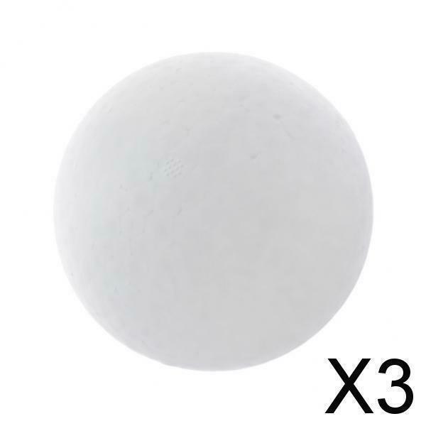 3X Foam Balls Floral Foam Styrofoam Ball Arts for DIY Ball Craft Decor 200mm