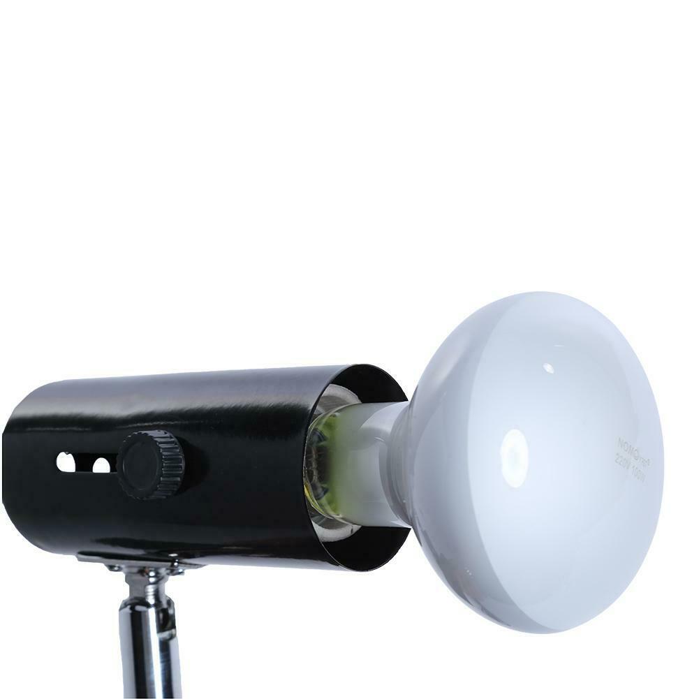 300W Metal Ceramic Heat UV UVB Lamp Light Holder Clamp Brooder Reptile US @