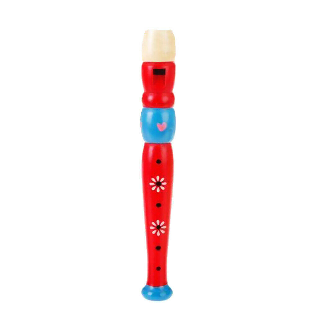 Wooden flute for children musical instruments toys for children, light and
