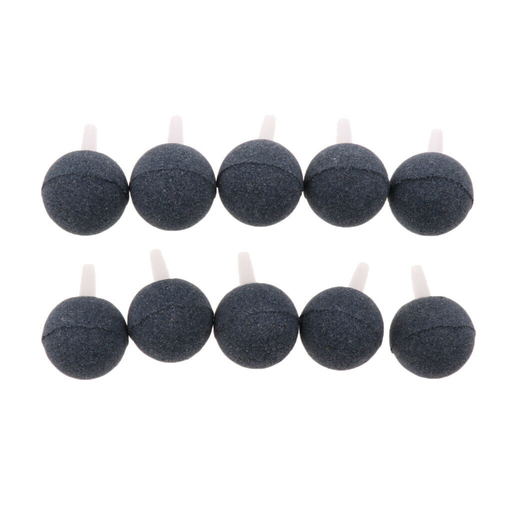 10x aquarium air stone ball aerator stone air stone oxygen stone Ø 30mm