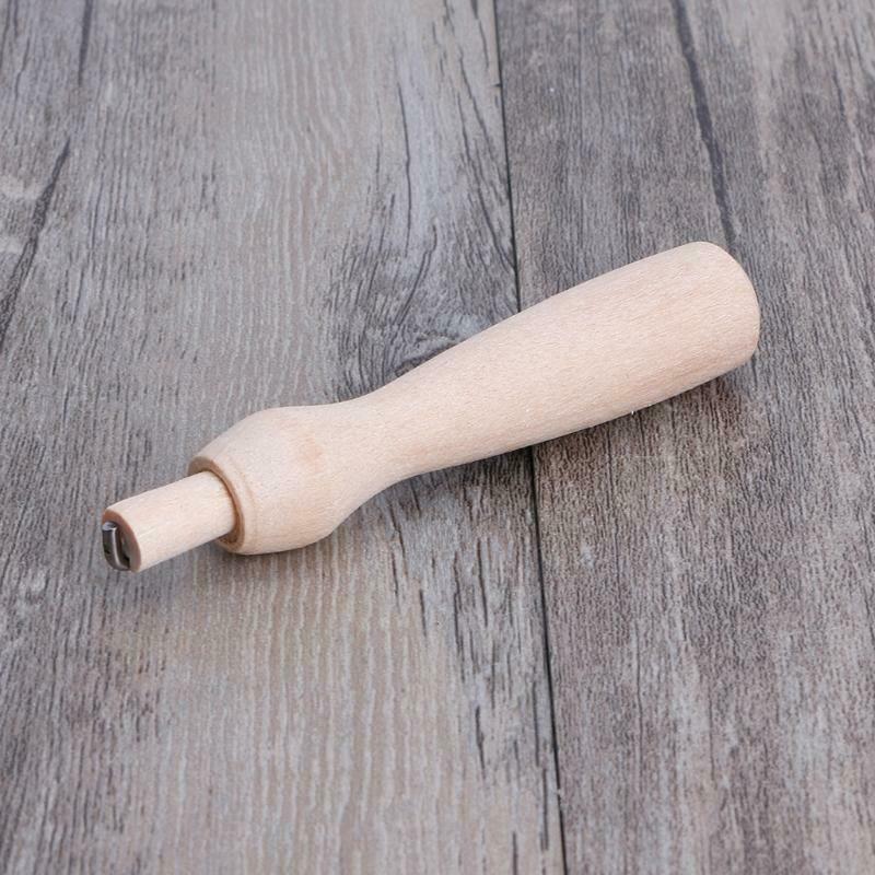 Felting Needle Wooden Handle Holder DIY Tool For Creativ Craft