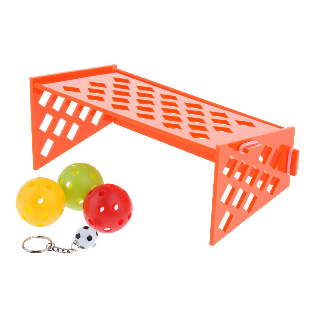 Parakeet Parrot Training Toys Parakeet Cockatoo Mini Soccer Play for Fun