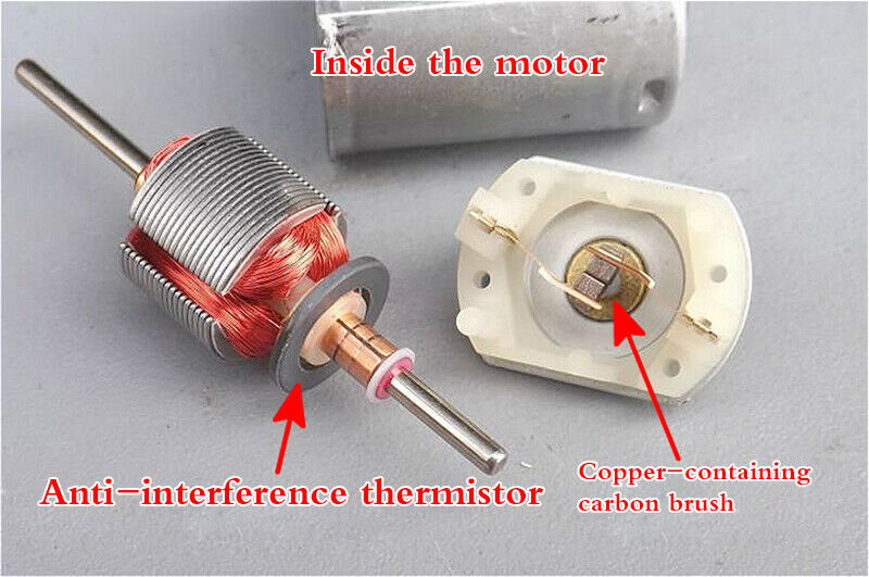 130 DC12V Motor Metal Code wheel Speed measuring motor Encoder 30-wire AB
