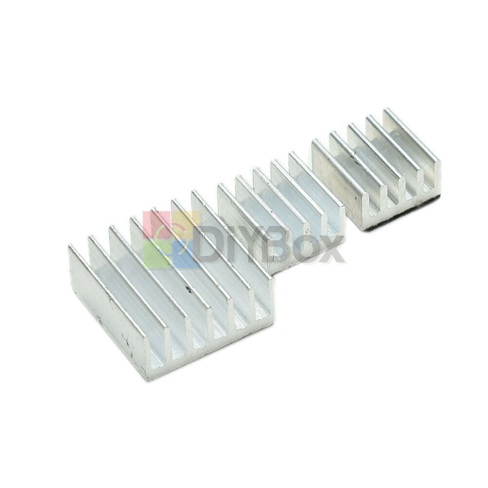 3PCS Raspberry Pi 2 Aluminium Heatsink Kit Self Adhesive Heat Sink For Arduino