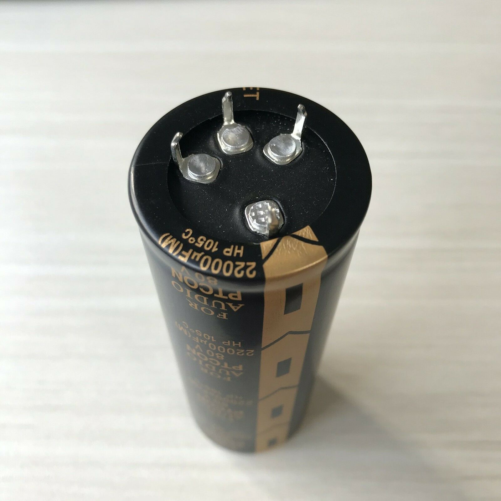 4 Pins 22000uF 22000mfd 80V 35*100 Electrolytic Capacitor For DIY Audio