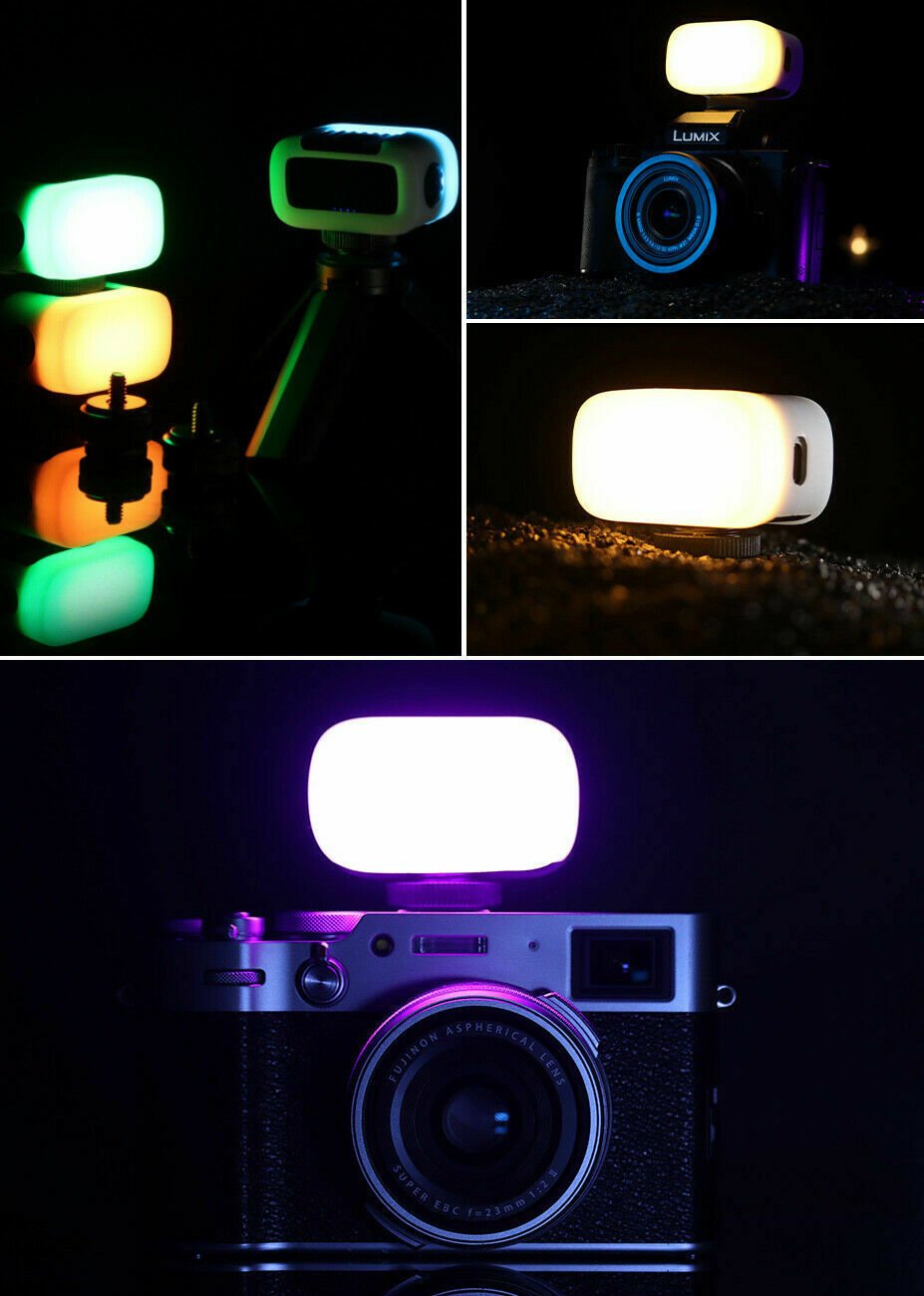 Ulanzi VL15 Mini Dimmable RGB LED Fill Light Photography Lamp for Phone Camera