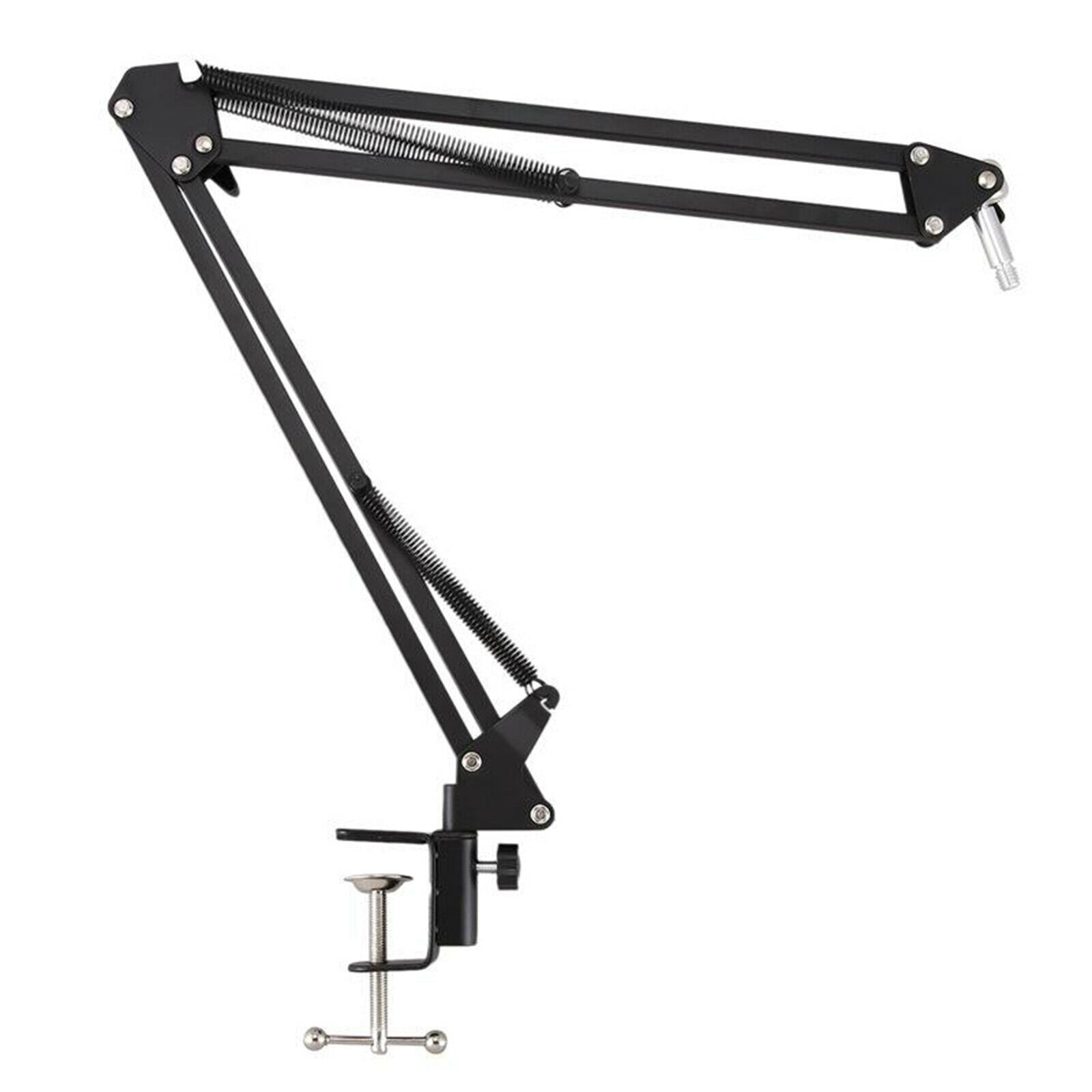 Portable Desk Microphone Suspension Stand Studio Mic Holder Filter Set
