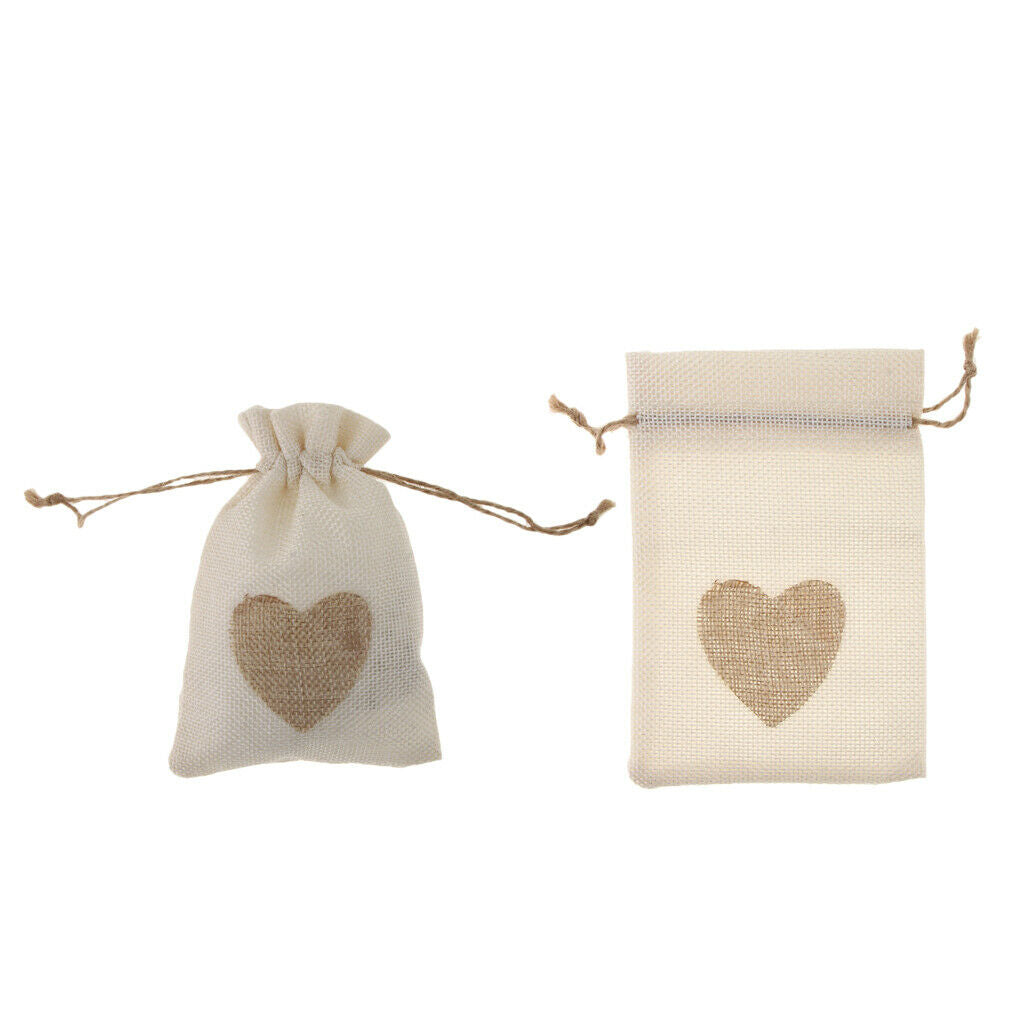 20 x Burlap Bags with Drawstring , Treat Bags for Wedding Party,Arts & Crafts