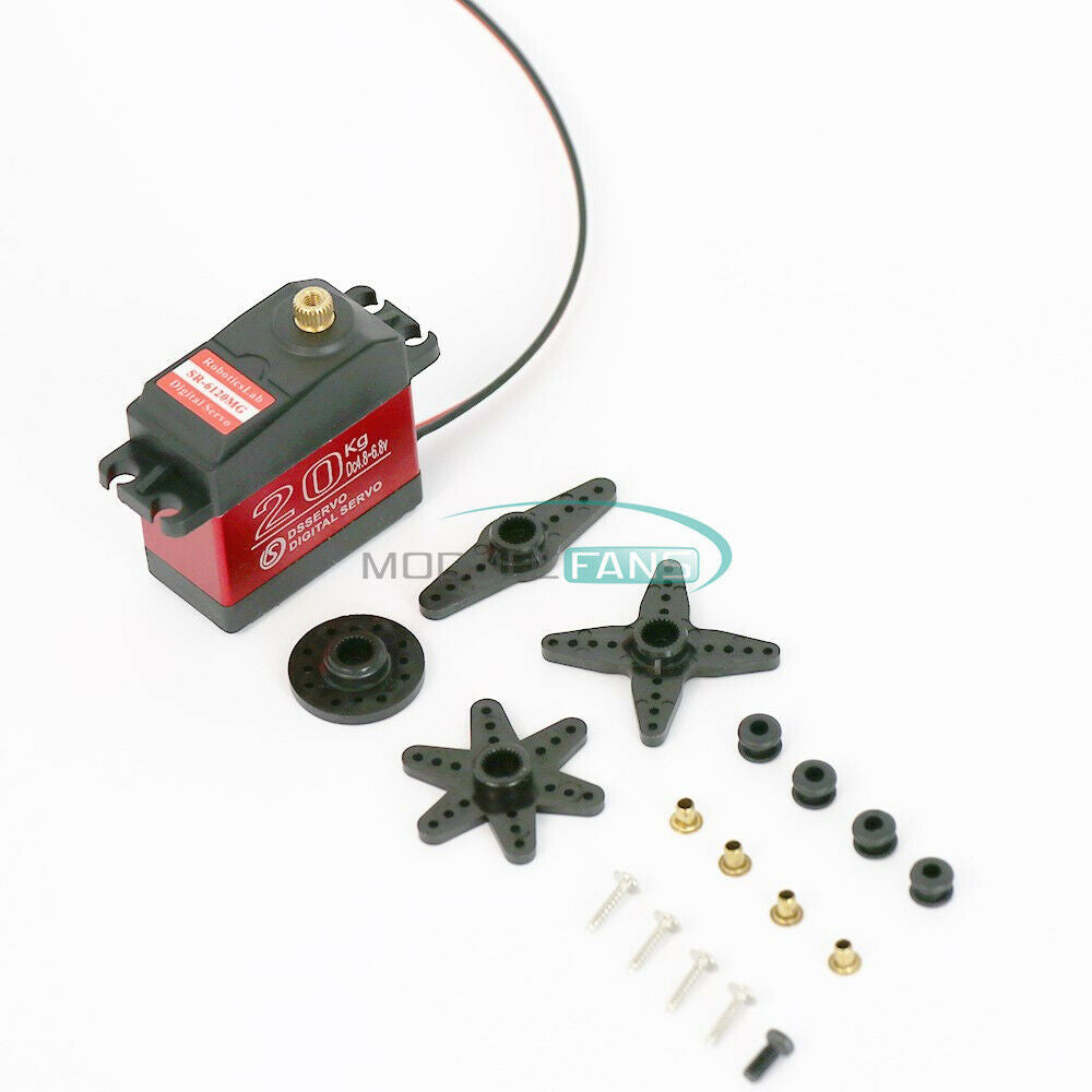 270 Degree 20kg High Torque Metal Gear Digital RC Car Servo Motor