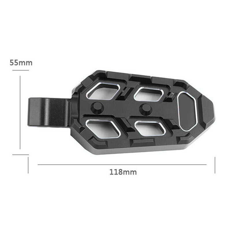 Foot Rest Motorcycle Bike Refit Foot Pegs Footpegs Rear Set Pedal Aluminum Alloy