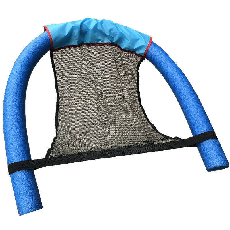 Pool Noodle Chair Net Floating Chair Novelty Bright Color Pool Floating Chair