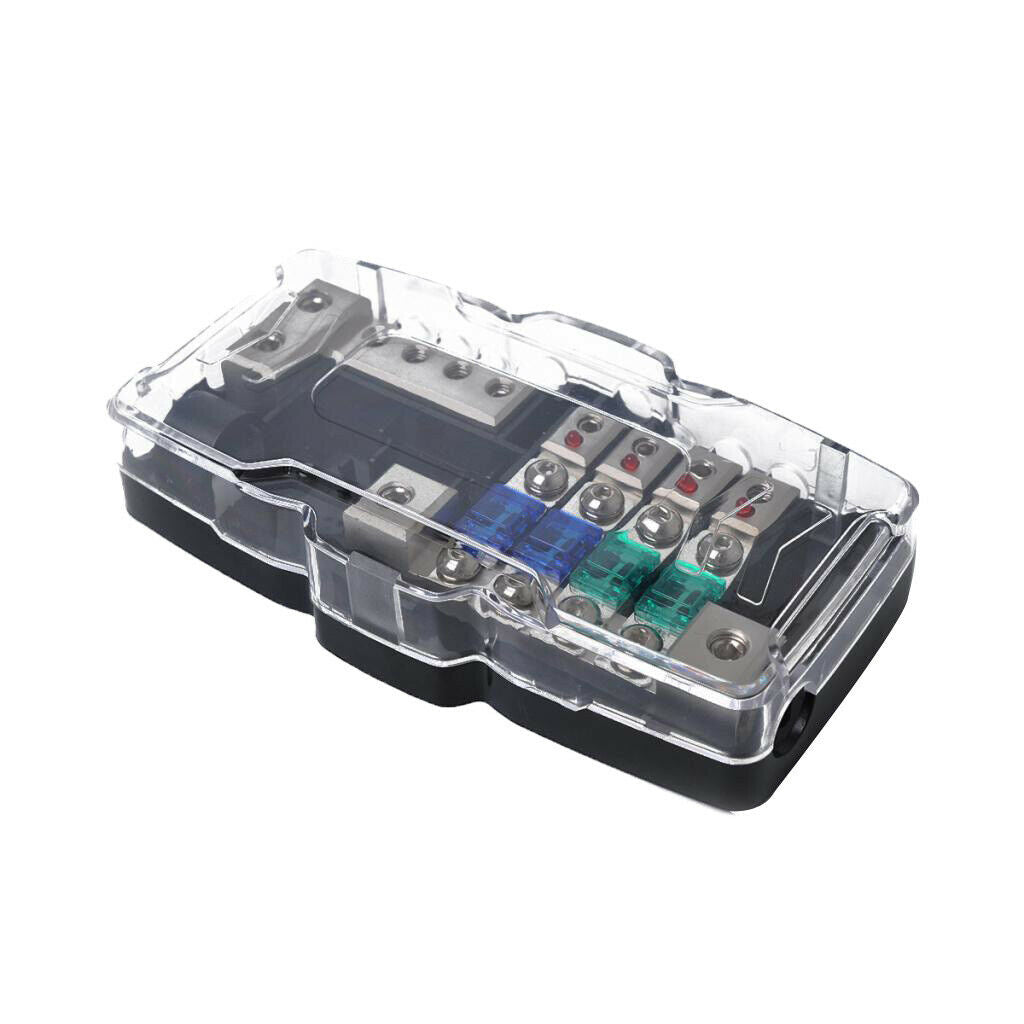 Auto Audio Power Distribution ANS Fuse Distribution Block, 4 Way ANS