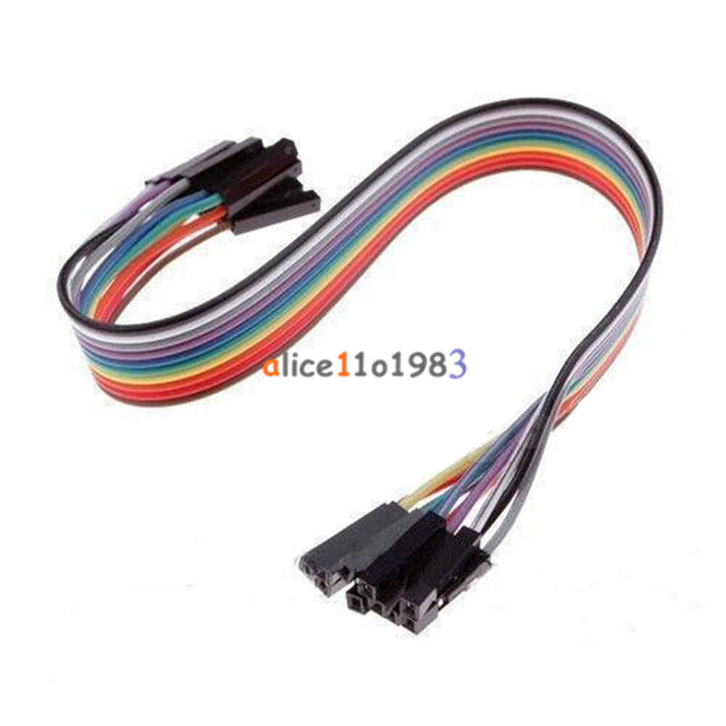 10PCS (10 root)  dupont Wire Cables 2.54mm 20cm 1P-1P Female to female f Arduino