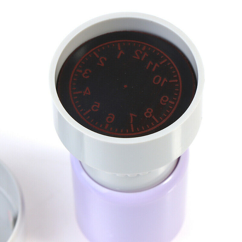 1pc Learning Recognition Teacher Teaching Seal Clock Dial Stamps Se.l8